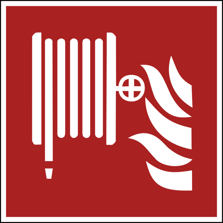 Fire Extinguisher Flag Sign Iso For Ceiling Attachment Baden