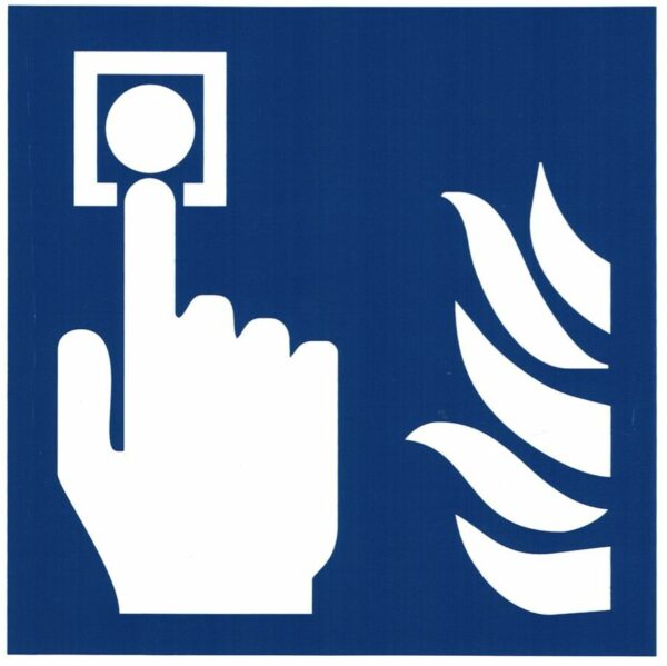 House Fire Alarm Call Point Sign