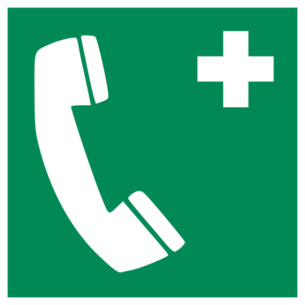 Emergency Telephone Sign (ISO 7010)